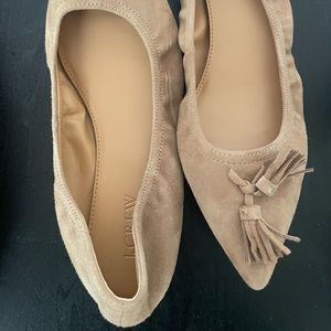 J Crew Lottie stretch flats.  NWOB.